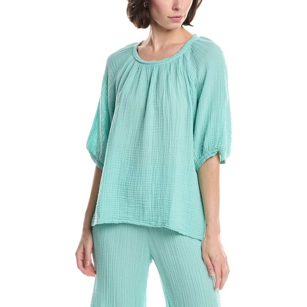 Michael Stars Womens  Jane Puff Sleeve Top